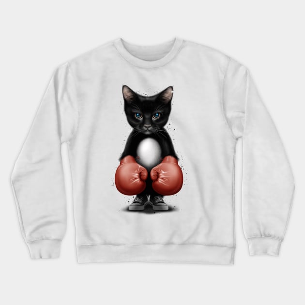 CAT BOXER 2017 Crewneck Sweatshirt by ADAMLAWLESS